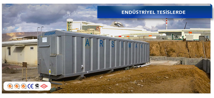 Endüstriyel tesisler için Paket Arıtma