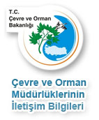 Çevre ve Orman İl Müdürlükleri İletişim Bilgileri